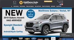 Desktop Screenshot of matthewsauto.com